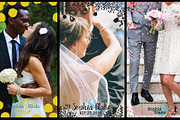 8 Modern Wedding Geofilters Pack, a Social Media Template by Uno Bello Design Studio (Thumbnail 3 of 4)