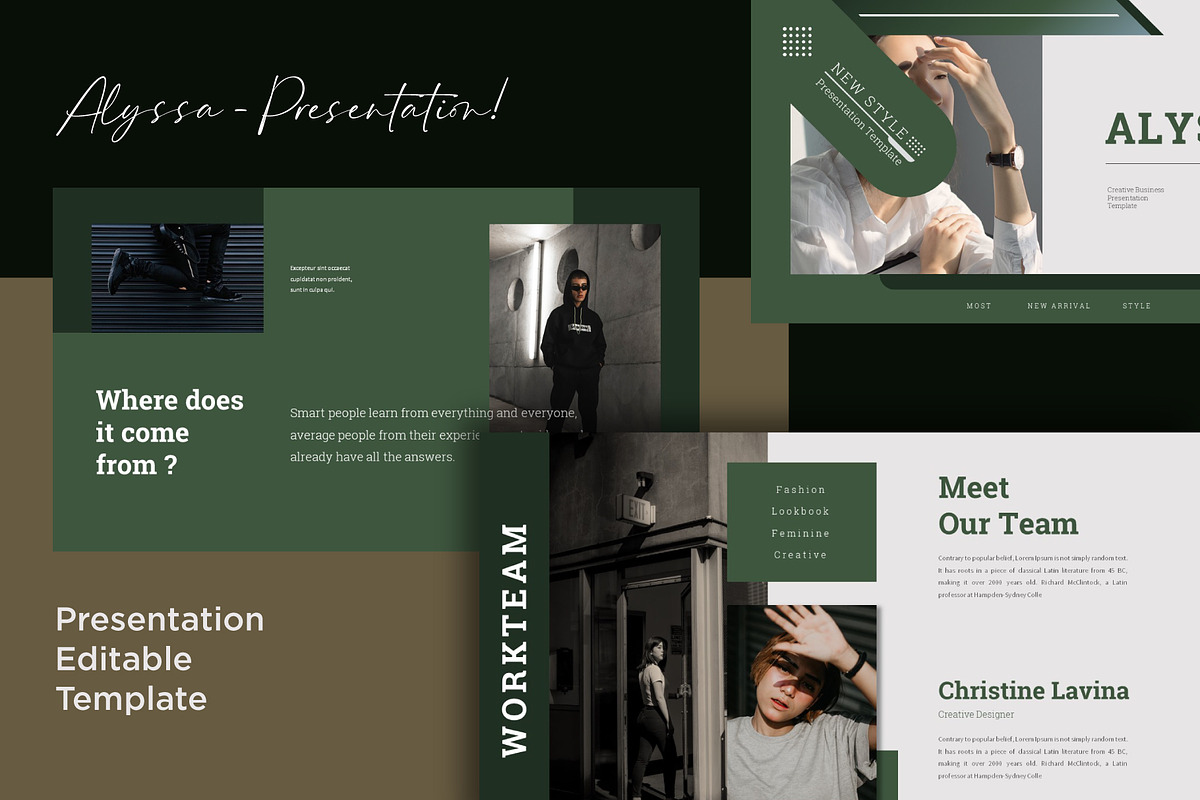 Alyssa Google Slides, a Presentation Template by GridlineType (Photo 9 of 9)