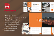 TERAND Business PowerPoint Template, a Presentation Template by Rizki Herdian (Thumbnail 1 of 6)