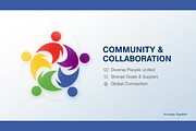 Colorful Teamwork Circle, a Branding & Logo Template by Saba Vector (Thumbnail 3 of 3)