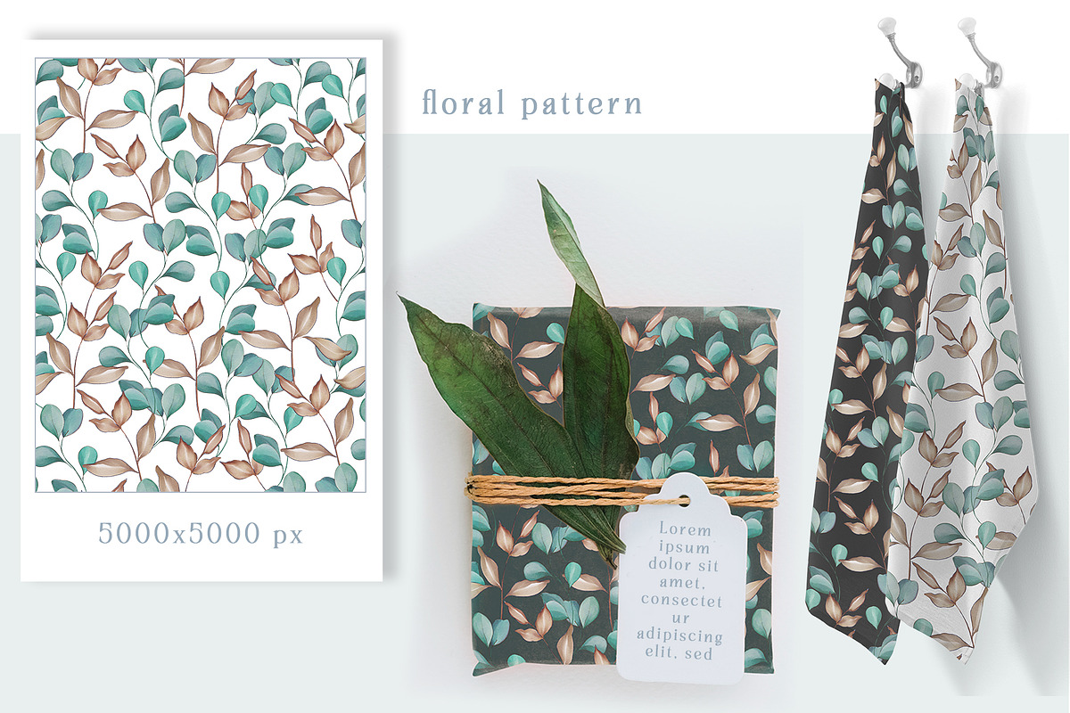 Lovely Garden. Pattern collection, a Pattern Graphic by DamriNa art (Photo 10 of 11)