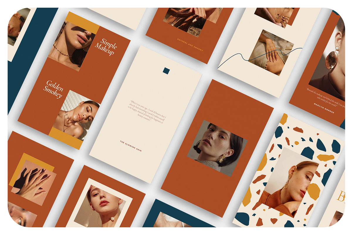 BROWN Instagram Stories, a Social Media Template by Aprilea (Photo 4 of 7)
