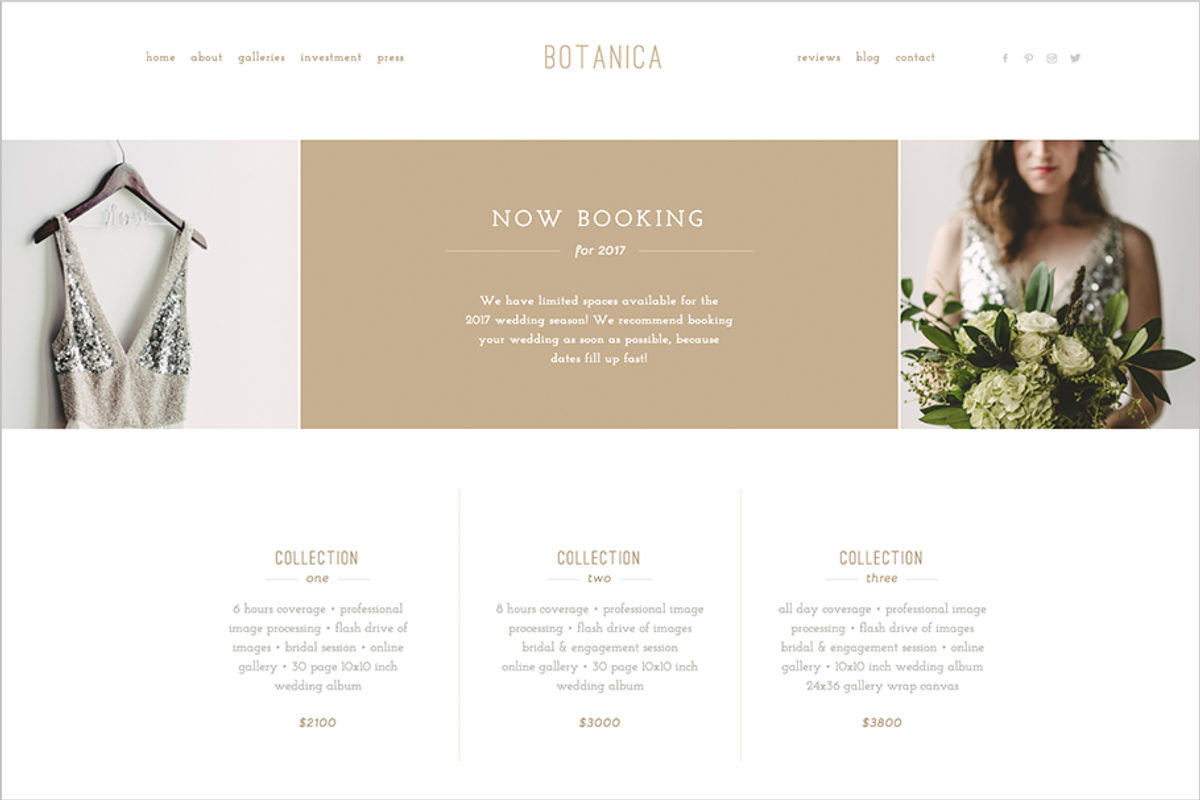 Botanica II ProPhoto 7 Template, a Websites & App Template by Red Met Yellow Creative (Photo 9 of 20)