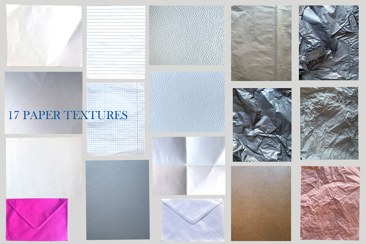 Paper Texture Collection Clipart, a Texture Graphic by Fresh art by Larysa (Photo 4 of 8)