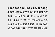 Jennuh Modern Logo Font, a Sans Serif Font by Artiveko (Thumbnail 5 of 10)