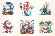 Merry Maritime Christmas Clipart, a Work Illustration by Dream Creation (Thumbnail 3 of 5)