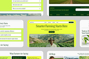 AI Agriculture Figma Landing Page, a Landing Page Template by Supanium Studio (Thumbnail 3 of 5)