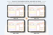 Yellow Pastel Digital Planner, a Stationery Template by Tas Creative Studio (Thumbnail 8 of 9)