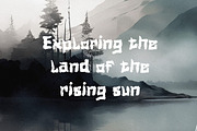 Ichithawa - Textured Japanese Font, a Handwritten Font by Dhabee (Thumbnail 10 of 15)