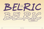 CS Belric Pixel, a Handwritten Font by Craft Supply Co. (Thumbnail 1 of 8)