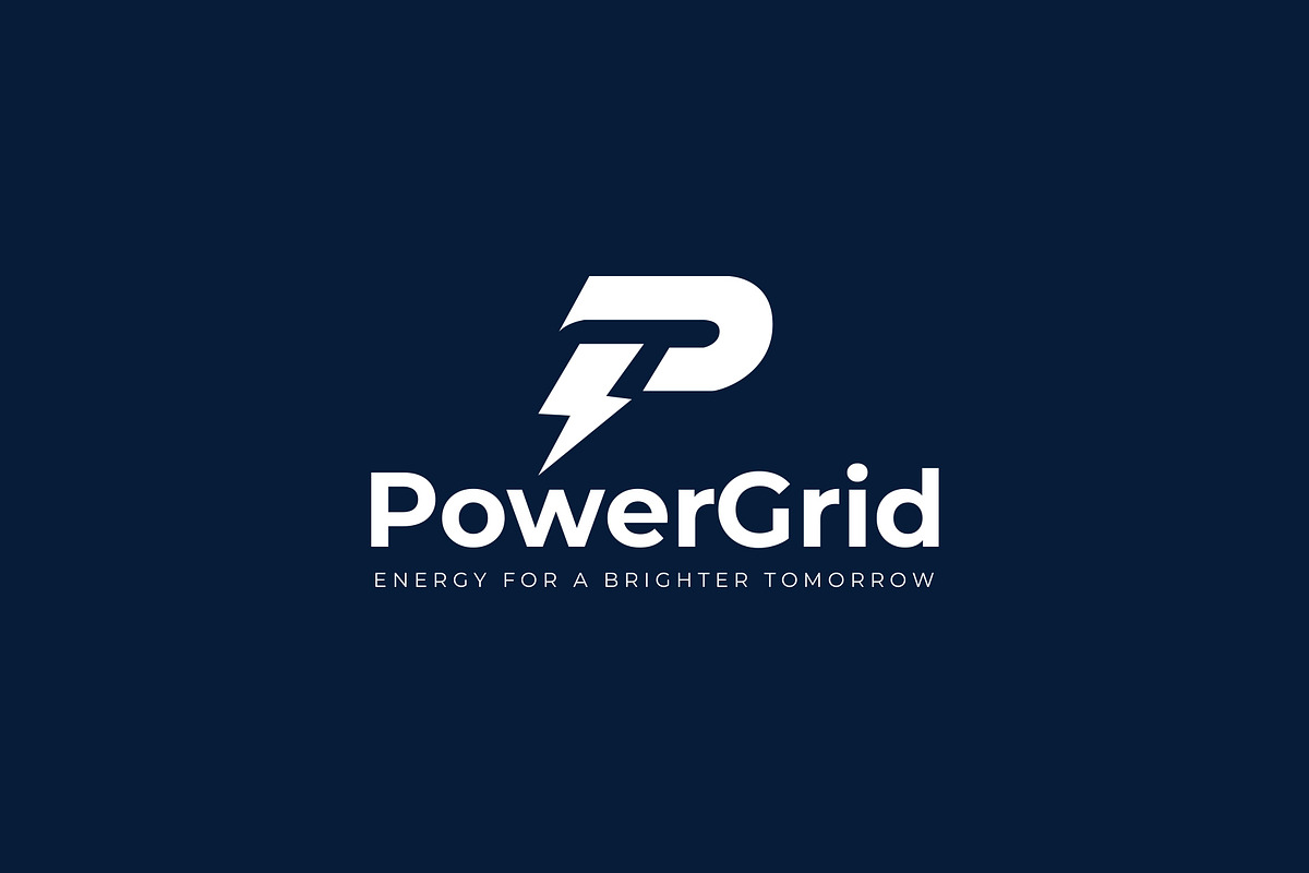 PowerGrid Energy Logo Template, a Branding & Logo Template by SANB (Photo 2 of 3)