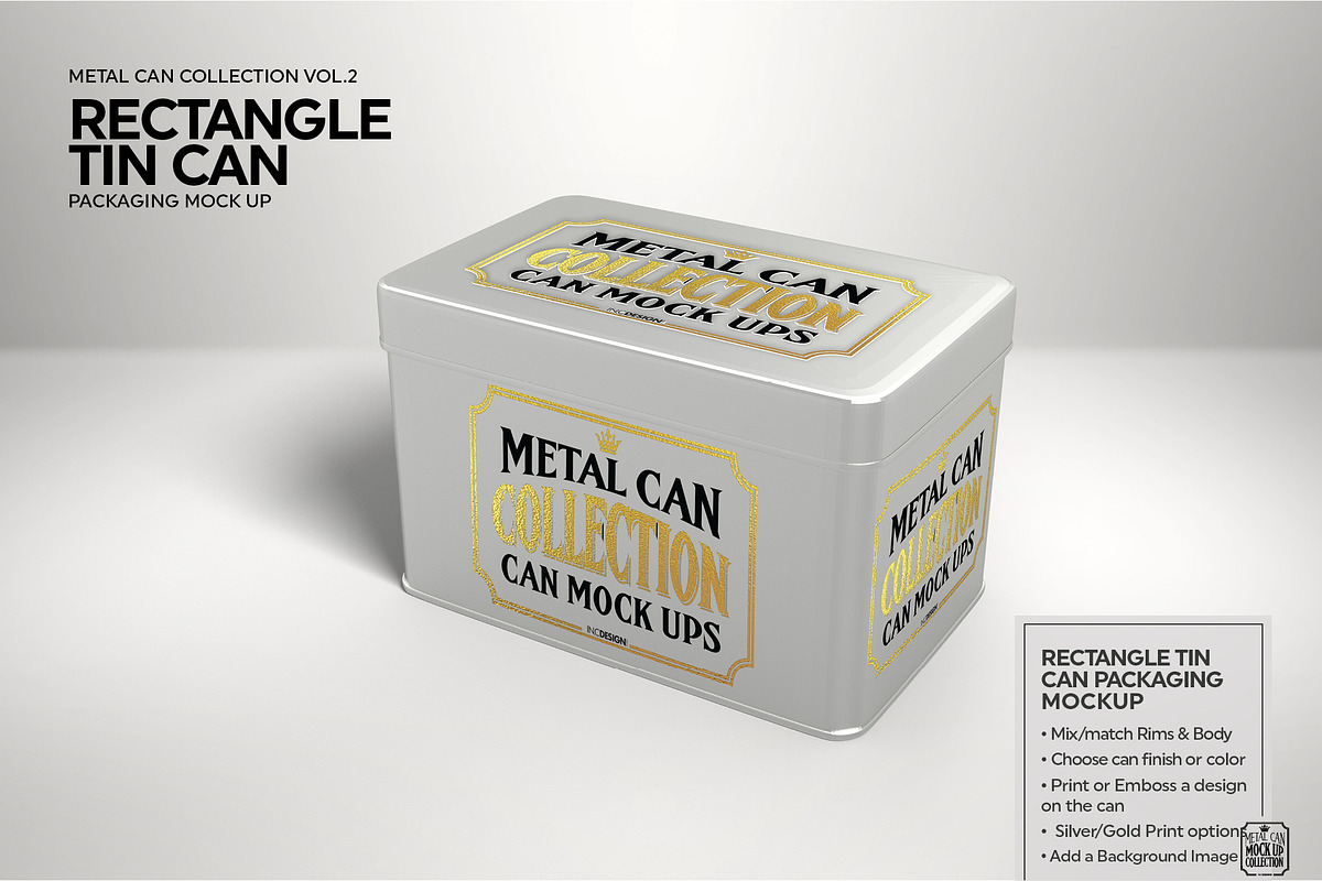 Vol2. Metal Can Mockup Collection, a Cups & Container Mockup by INCDesign (Photo 18 of 23)