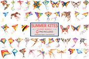 Beautiful Kite Clipart Bundle, an Illustration by Pixels.Craft (Thumbnail 1 of 9)