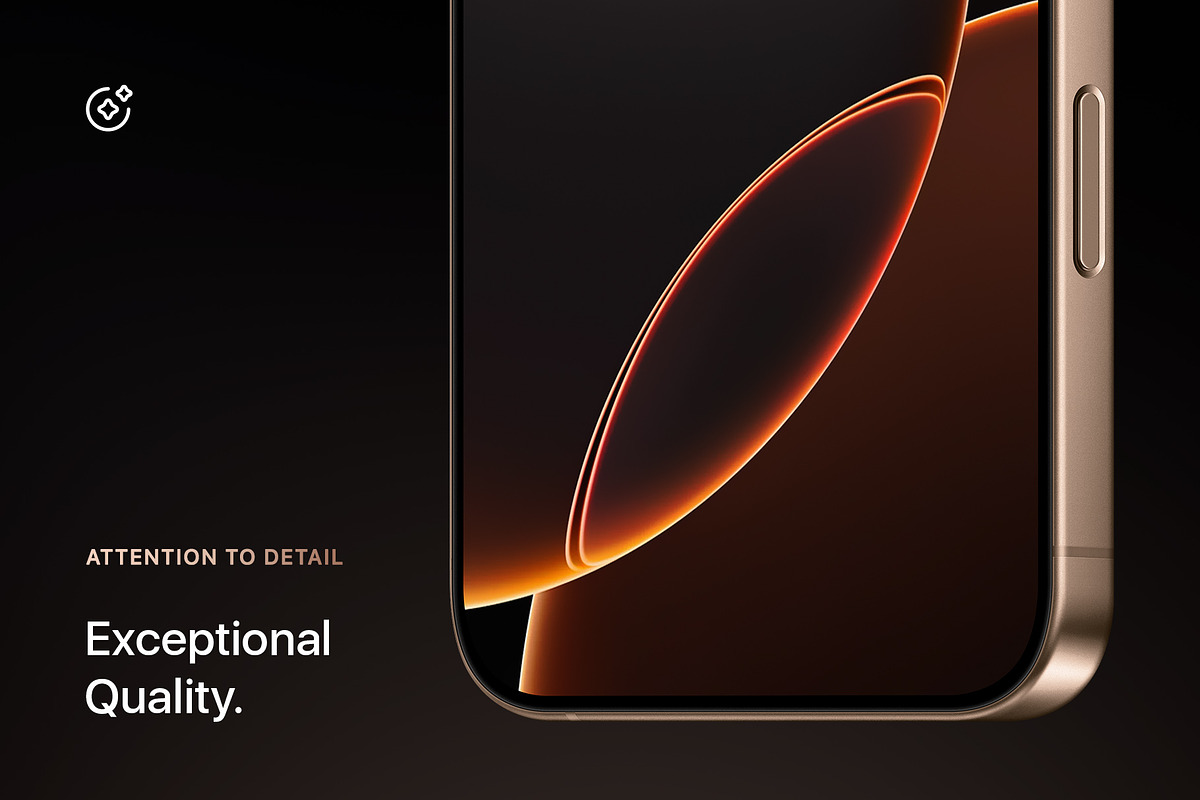 iPhone 16 Pro - 24 Mockups Scenes, an iPhone Mockup by Asylab (Photo 5 of 58)