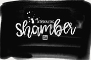 Shamber Handwritten Script, a Script Font by Mr.Typeman (Thumbnail 1 of 8)