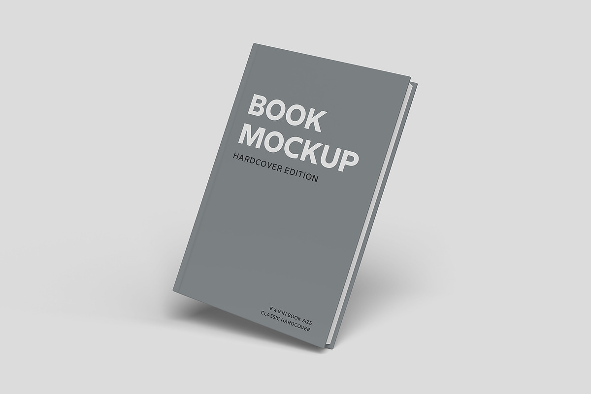 Hardcover Book Mockup, a Print Template by Petr Stránský (Photo 4 of 8)