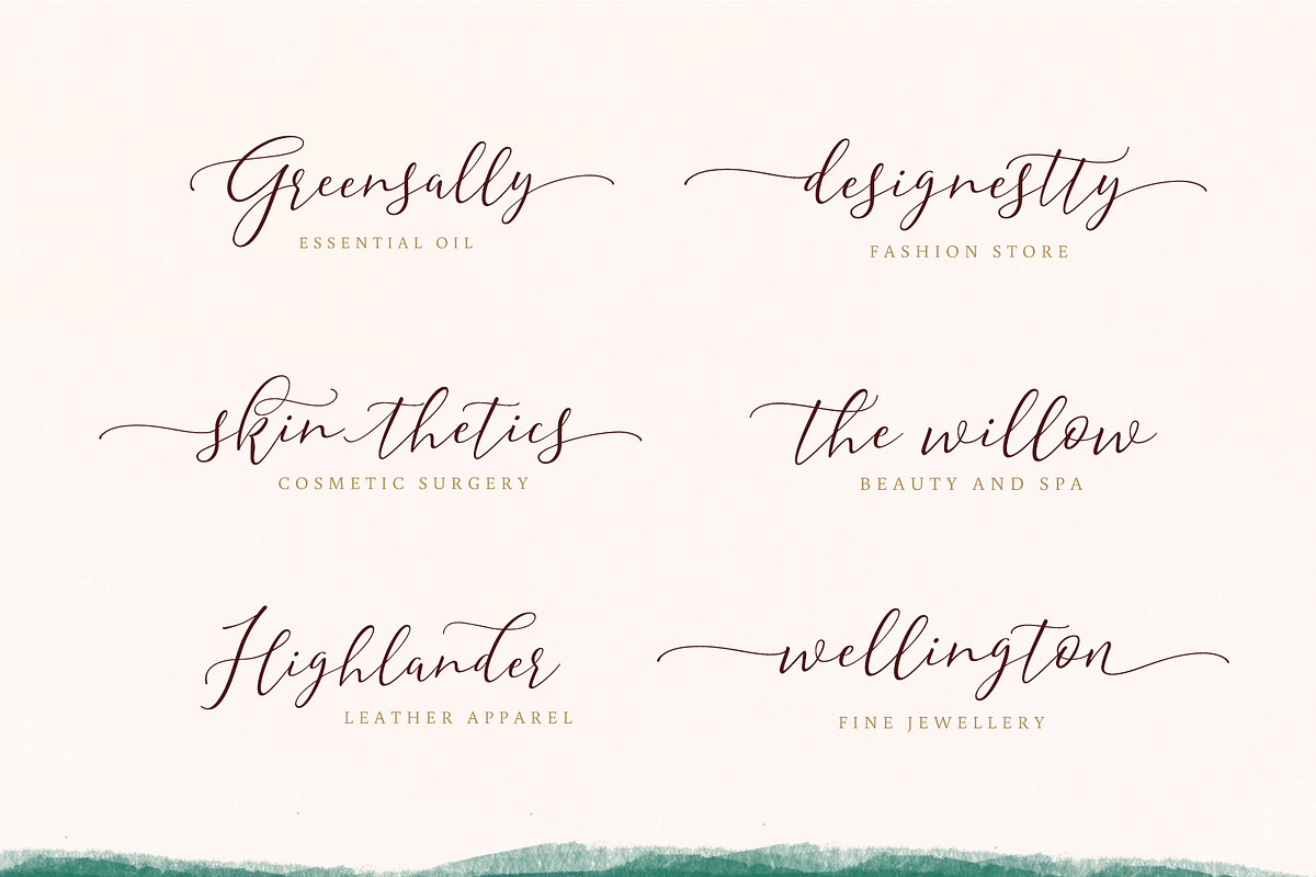 Hyldae Script Font preview 7