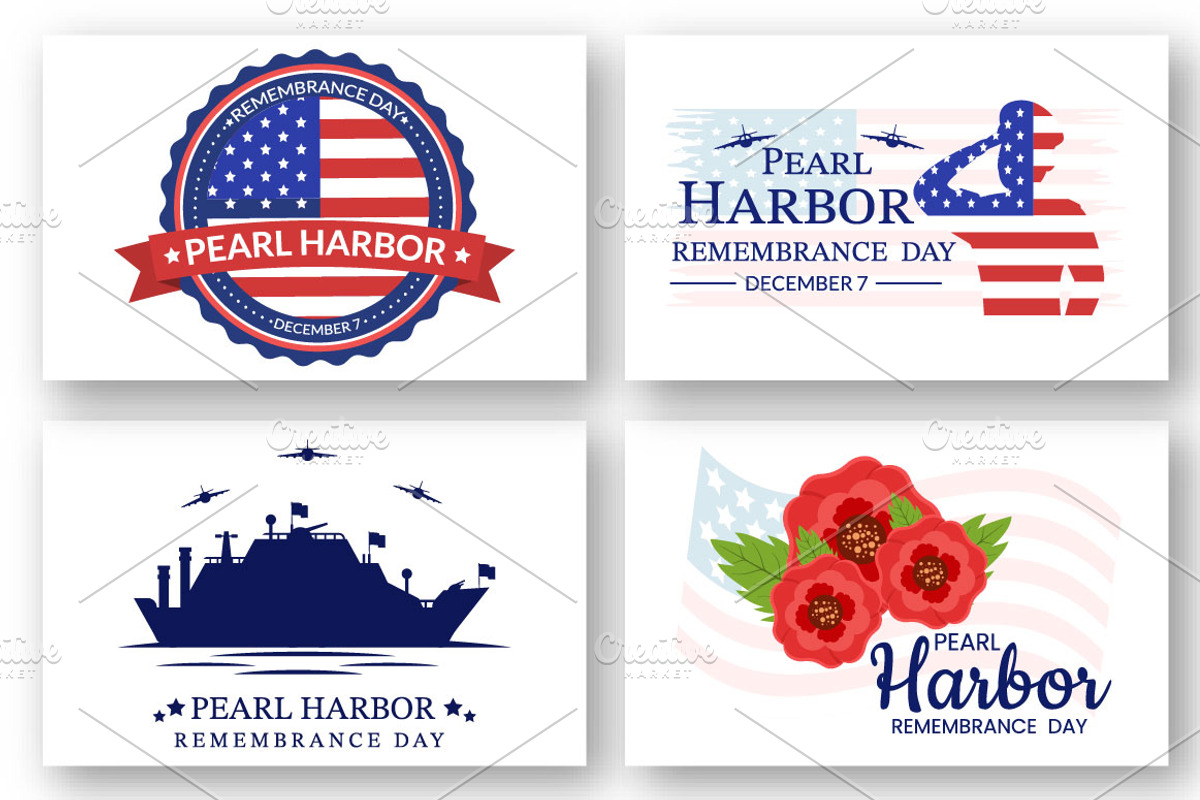 13 Pearl Harbor Remembrance Day, an Illustration by denayunebgt (Photo 4 of 4)
