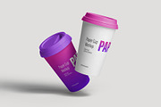 Paper Cup Mockup - 12 Views, a Cups & Container Mockup by Illusiongraphic (Thumbnail 9 of 29)