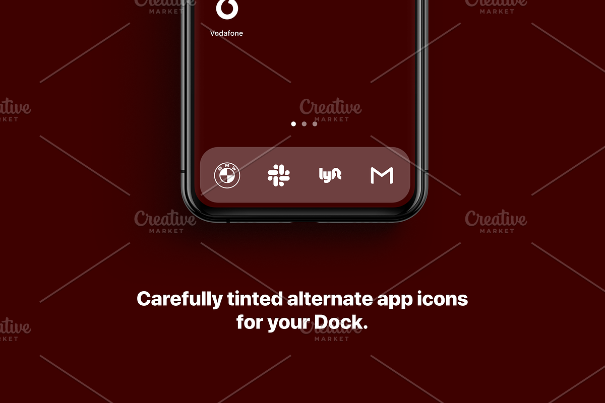 iOS 14 Luxury iPhone App Icons • R, an Icon by Homescreen Pro (Photo 3 of 6)