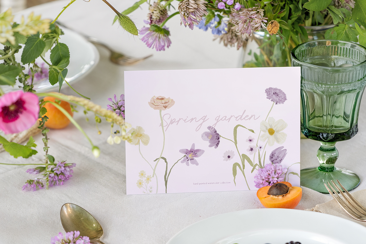 SPRING GARDEN - hand-painted Flowers, a Decorative Illustration by Youksy (Photo 6 of 12)