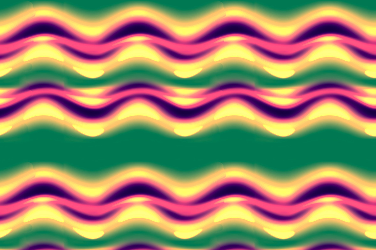 Dreamy Light Waves Seamless Repeat, a Pattern Graphic by Sharon Schwalbe