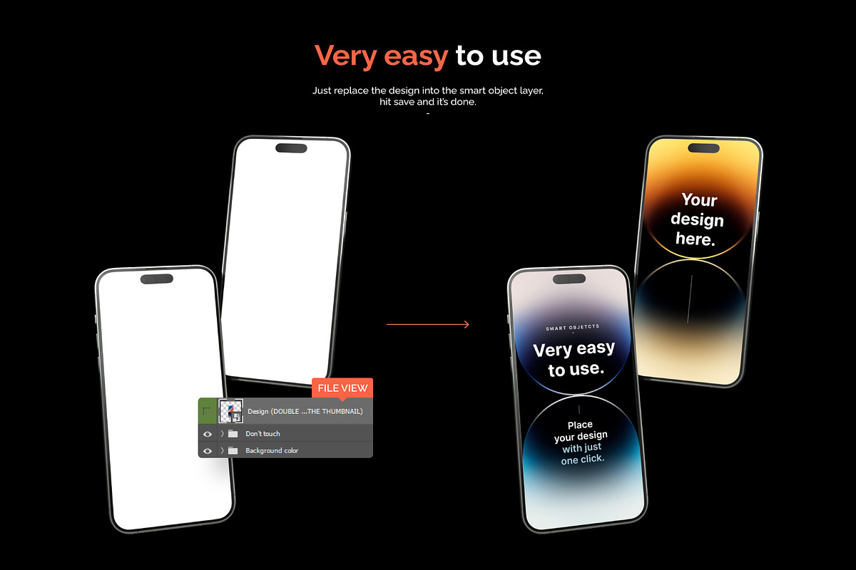 iPhone 14 PRO Animated Video Mockups, an iPhone Mockup by Mocku (Photo 4 of 9)