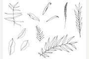 Romantic Leaves Collection, a Pattern Graphic by Youandigraphics (Thumbnail 8 of 19)