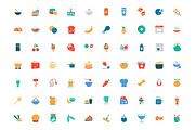 450+ Food Colored Icons, a Solid Icon by Creative Stall (Thumbnail 2 of 5)