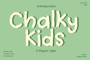 Chalky Kids - Playful Handwritten Ch