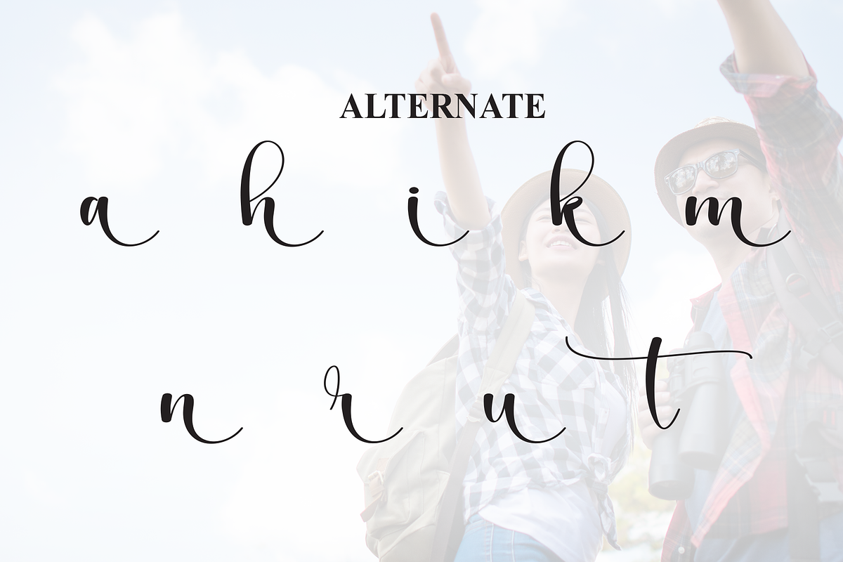 Vacation | Script Font, a Handwritten Font by Scratchones (Photo 8 of 9)
