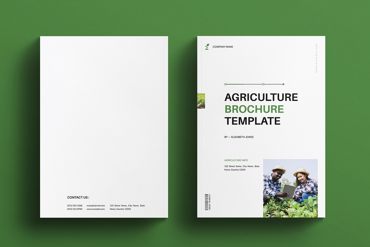 Agriculture Brochure Template, a Brochure Template by E-Type (Photo 7 of 7)