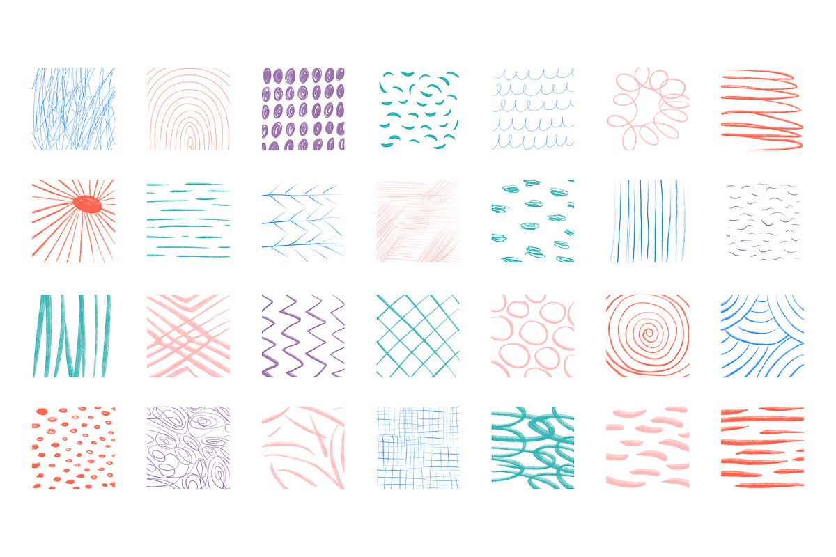 Modern & abstract. Pencil textures., an Object Graphic by Alona Savchuk (Photo 7 of 12)