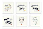 Eye Makeup & Skin care graphics, an Illustration by Masha Tace (Thumbnail 2 of 2)