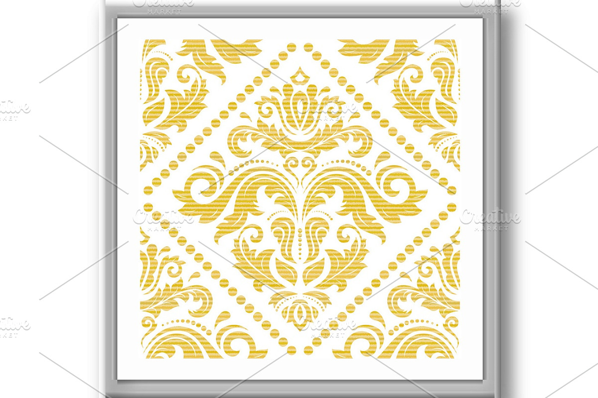 Seamless Oriental Vector Background, a Decorative Illustration by FineArtStudio (Photo 2 of 3)