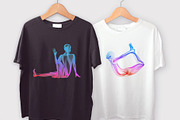 Yoga Asana collection, a Healthcare Illustration by JaneLane (Thumbnail 3 of 4)
