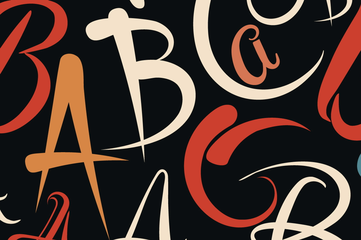 abc,fonts, abstract background preview 3