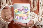 Whimsical Summer Wooden Sing Clipart, an Illustration by designcity5 (Thumbnail 4 of 5)