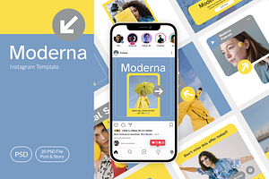 MODERNA - Instagram Template