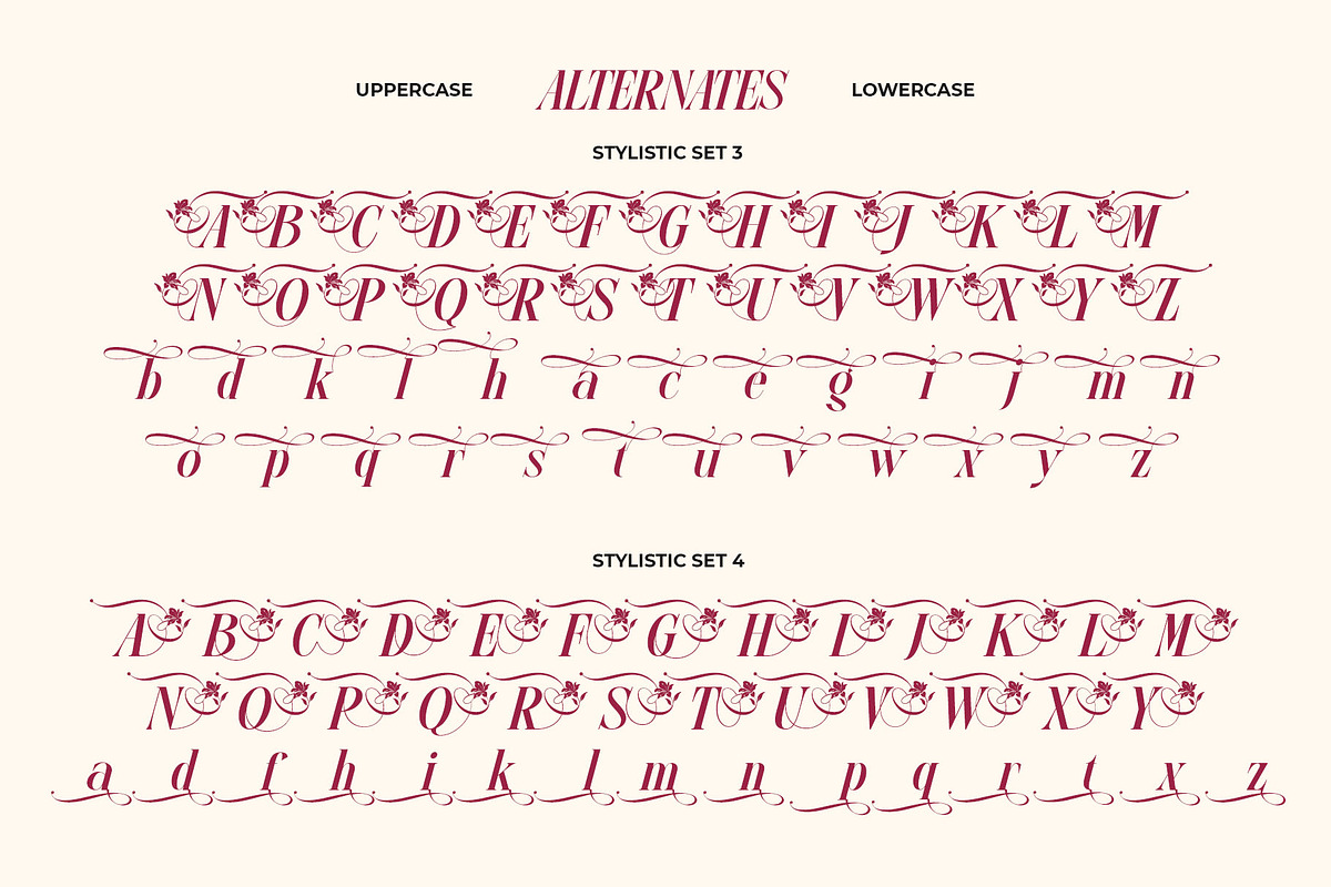 Glow More Typeface, a Serif Font by alit design (Photo 5 of 17)