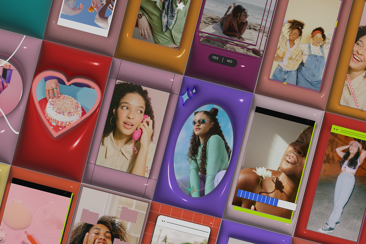 Canva 3D Bubble Templates, a Social Media Template by Clarissa Fletcher (Photo 3 of 3)