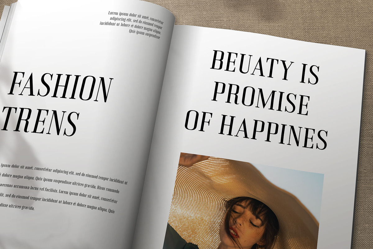 Rinella Modern Serif font, a Serif Font by RantautypeStudio (Photo 4 of 13)