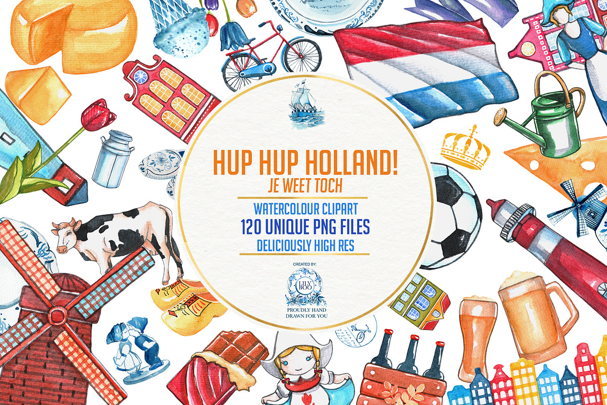 120 HOLLAND Icons PNG Ultra Bundle, an Illustration by LilyBoo Clipart (Photo 1 of 5)