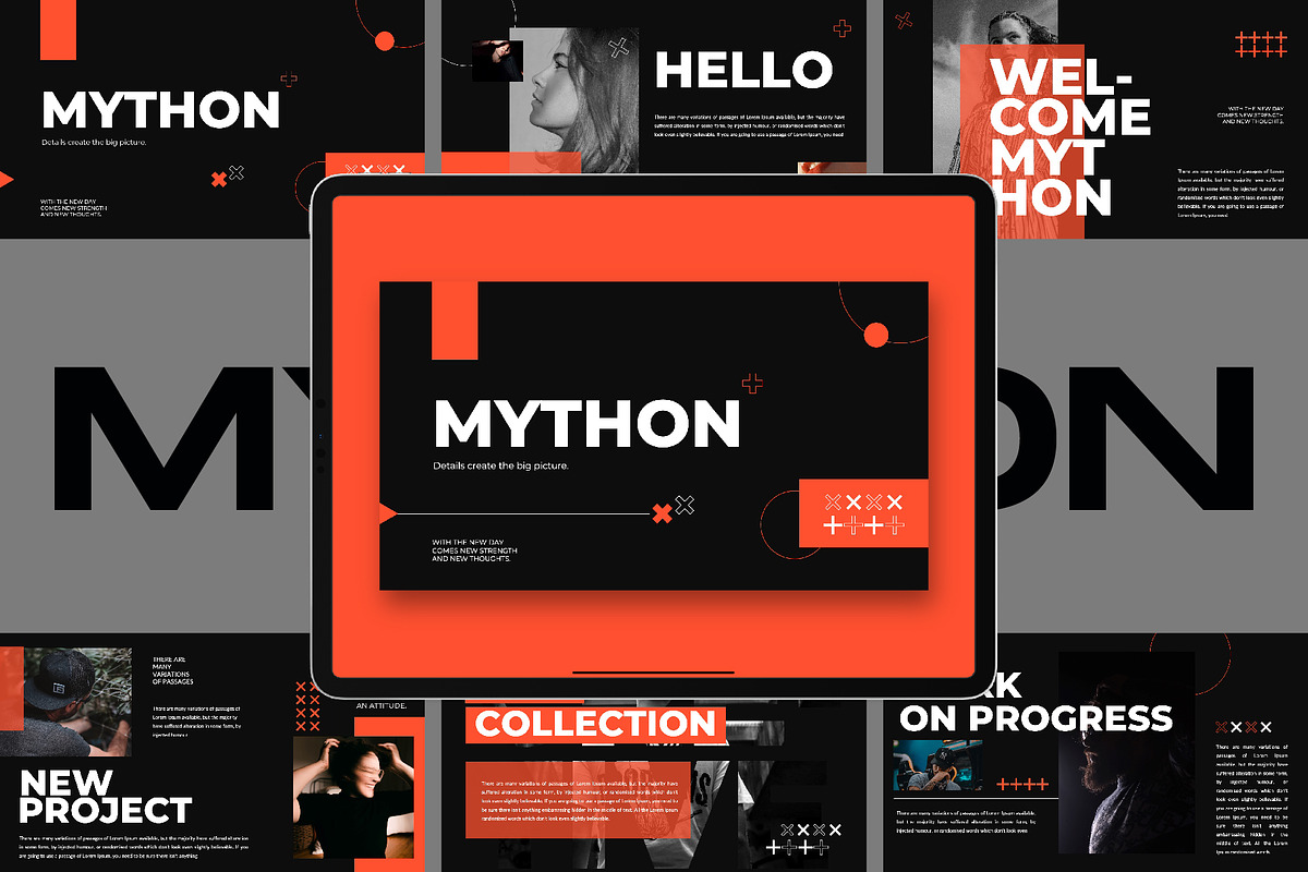 Mython - Keynote Template, a Presentation Template by Meliora Studio (Photo 1 of 10)