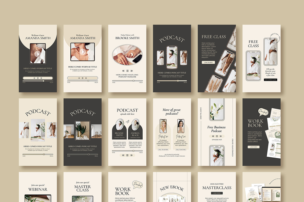 Instagram Feed Templates for Coaches, a Social Media Template by Mirazz (Photo 27 of 29)