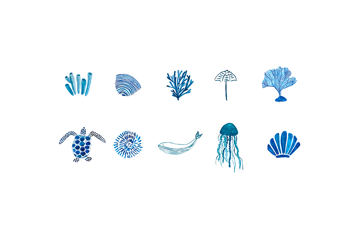 Mar Collection, a Pattern Graphic by ElicoelhoDesign Shop (Photo 9 of 9)