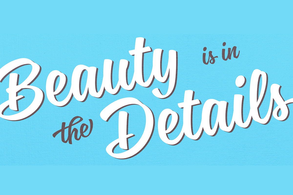 Blonde Script —50% Off preview 3
