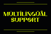 Bonivar - A Modern Display Font, a Sans Serif Font by Marvadesign (Thumbnail 4 of 6)