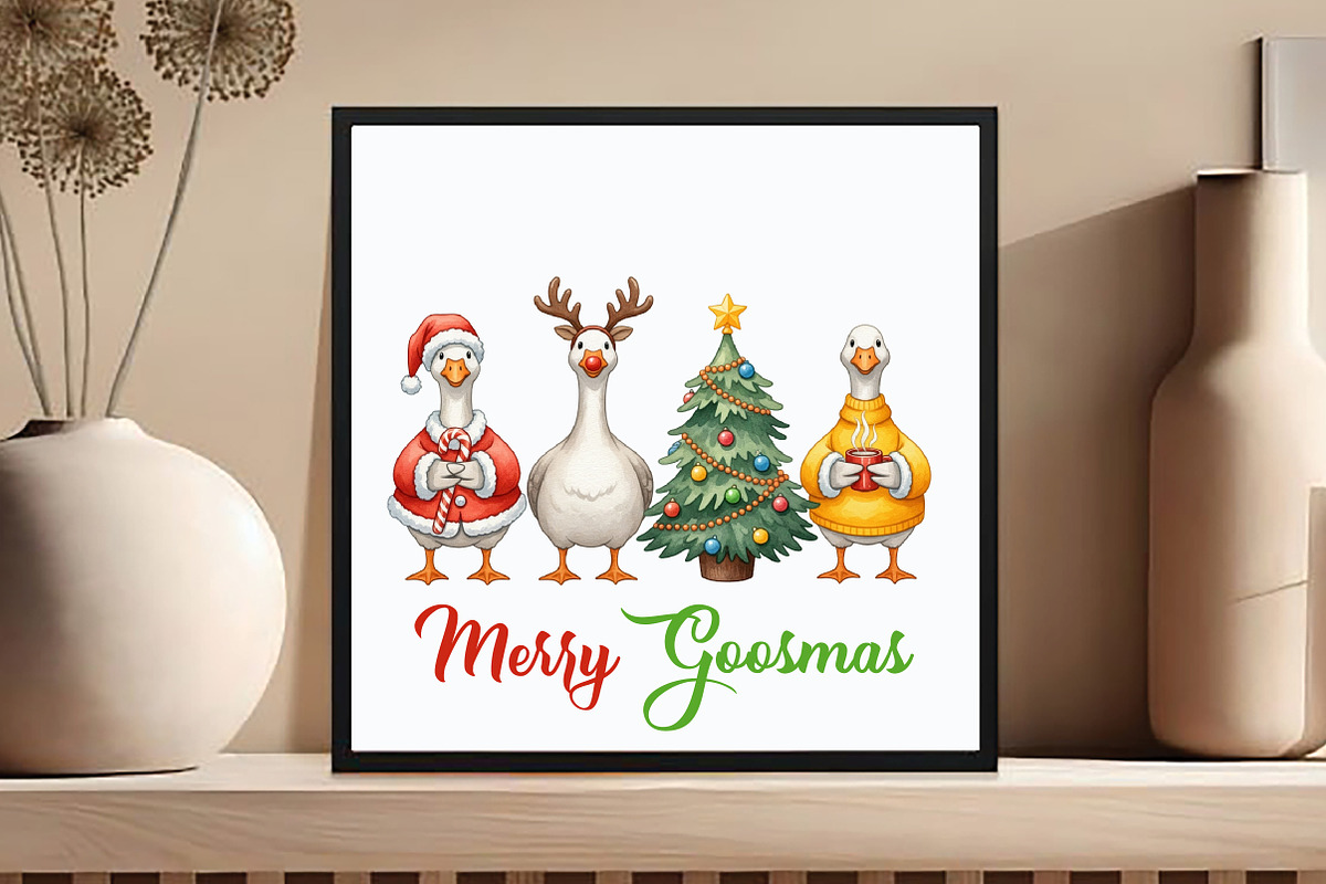 Funny Christmas PNG, an Illustration by DreamCafeArt (Photo 3 of 6)