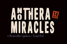 Anothera Miracles | Trio Typeface
